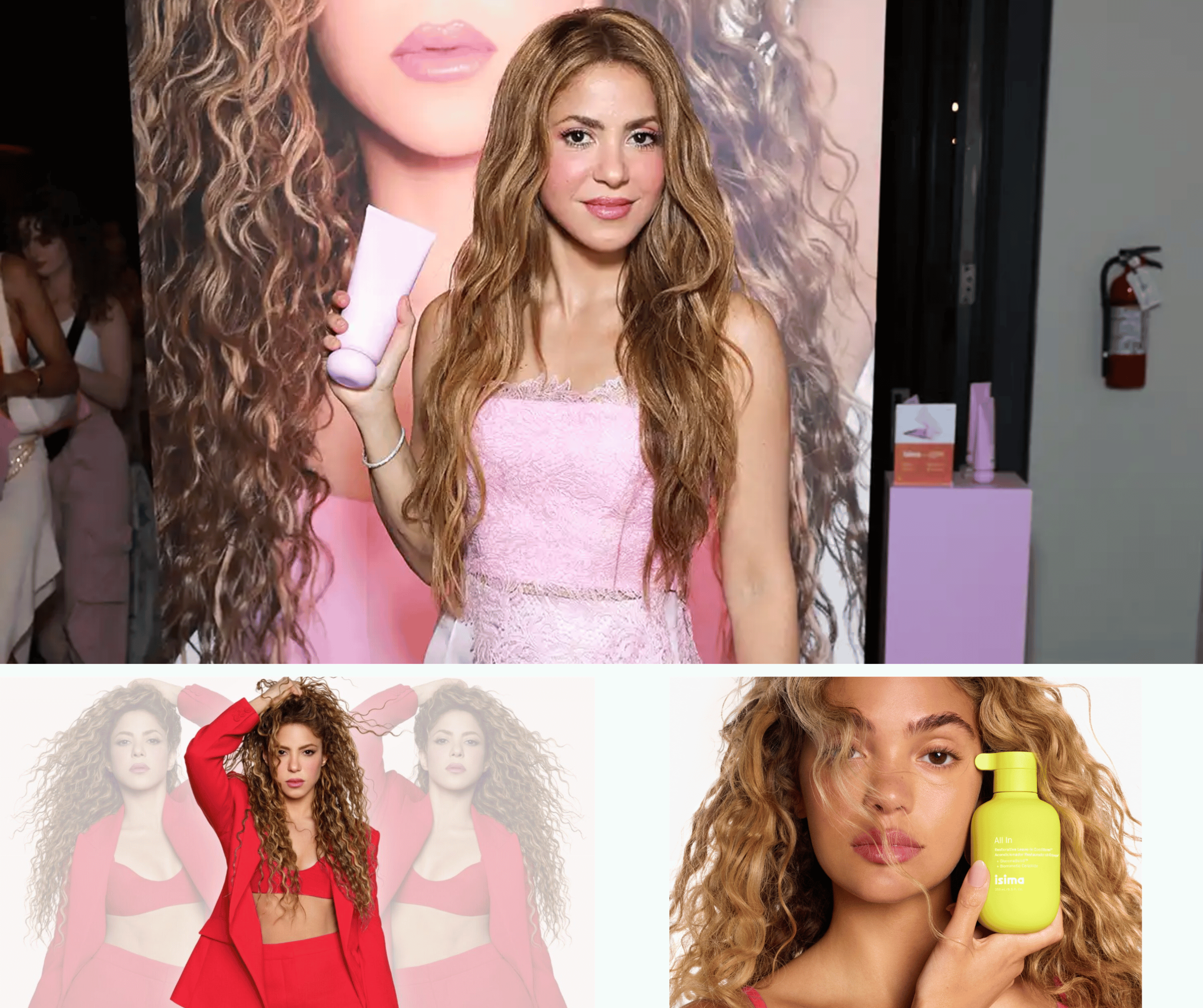 Shakira Enters Beauty with Isima — Her Haircare Brand Is Here
